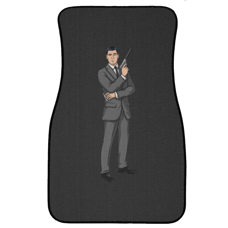 C:\users\dell\desktop\l2\chung 7\spies Spy Guy_.png Front Car Mat | Artistshot