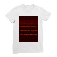 Maa Durga Gayatri Mantra Ladies Fitted T-shirt | Artistshot