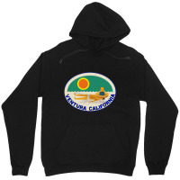 Ventura California Vintage Beach Travel Pacific Ocean Unisex Hoodie | Artistshot