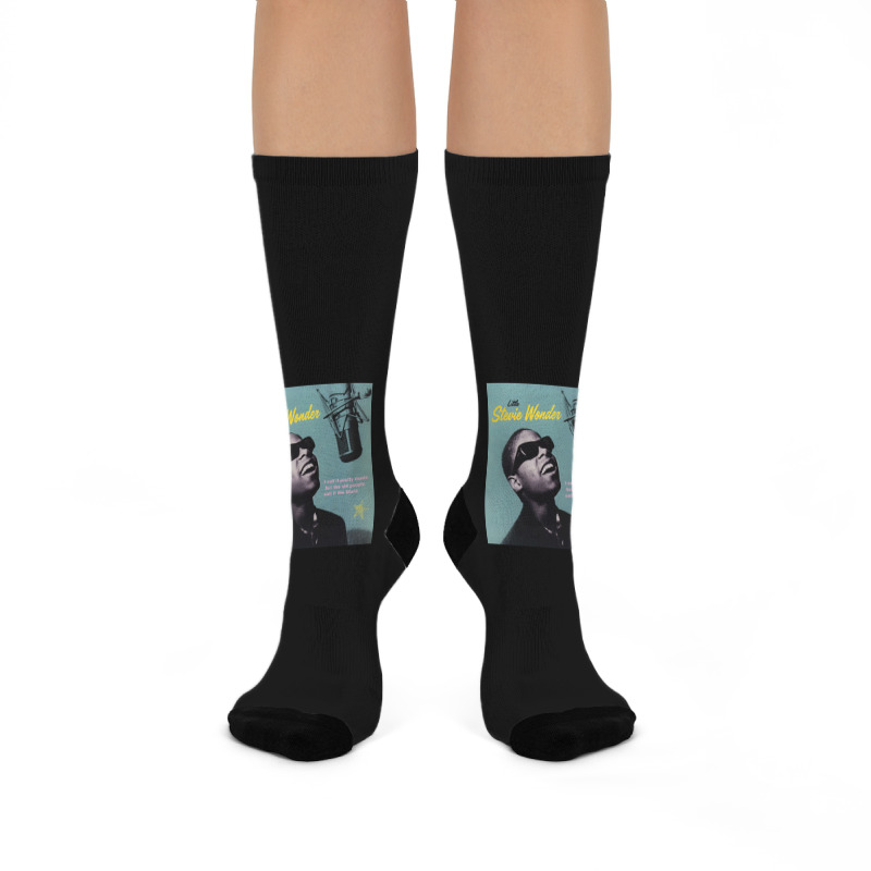 C:\users\dell\desktop\l2\chung 7\stevie Wonder Little Stevie Wonder_.p Crew Socks | Artistshot