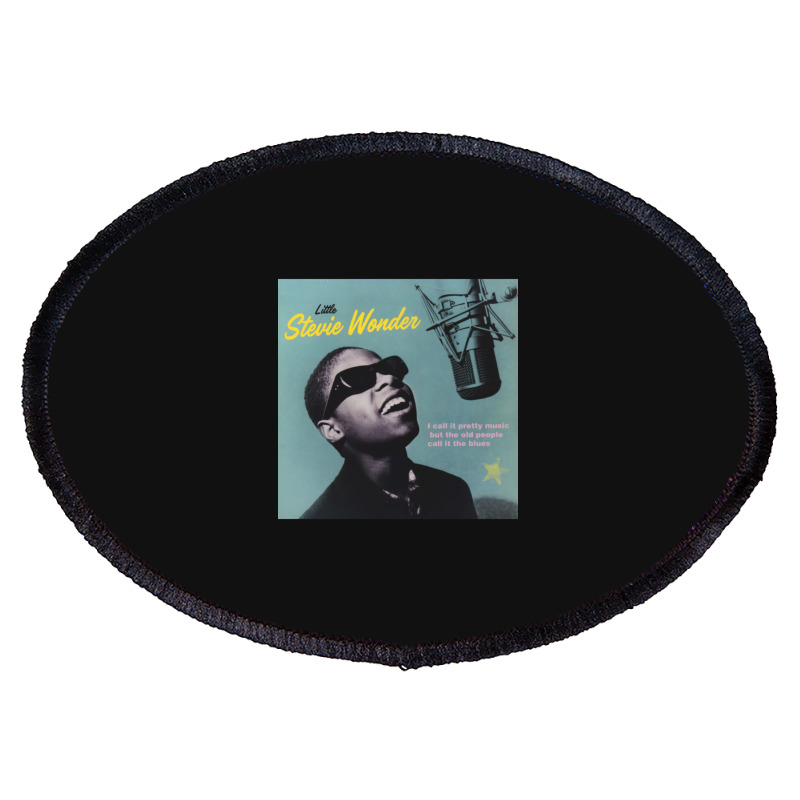 C:\users\dell\desktop\l2\chung 7\stevie Wonder Little Stevie Wonder_.p Oval Patch | Artistshot