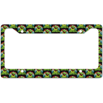 Kermit The Frog Vintage License Plate Frame By Elizabeth tees - Artistshot