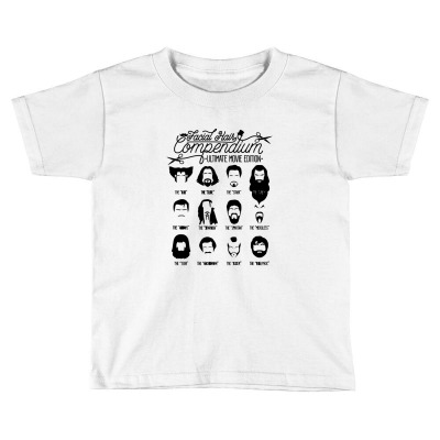 Movie Facial Hair Compendium   The Hangover Toddler T-shirt Designed By Themessypainter