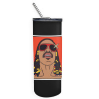 C:\users\dell\desktop\l2\chung 7\stevie Wonder Retro Wonder.png Skinny Tumbler | Artistshot