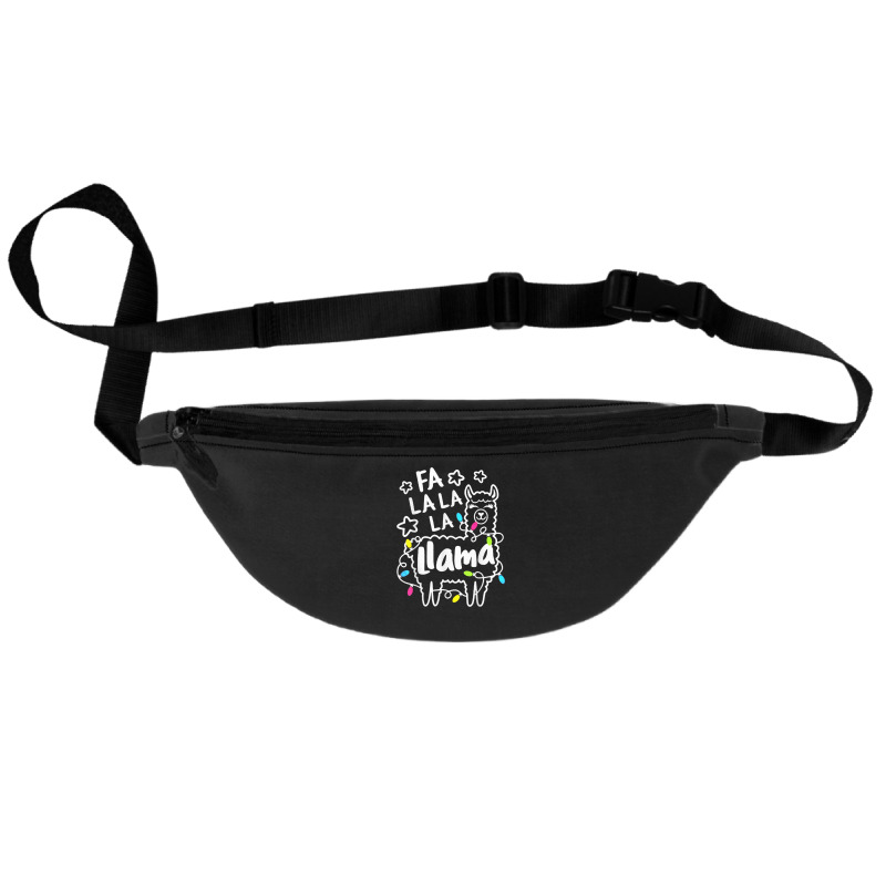 Pajamas Xmas Fa La La Llama Kids Women Christmas Pajama Fanny Pack | Artistshot