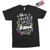 Pajamas Xmas Fa La La Llama Kids Women Christmas Pajama Exclusive T-shirt | Artistshot