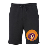 C:\users\dell\desktop\l2\chung 7\stevie Wonder Stevie Wonder (orange_p Fleece Short | Artistshot