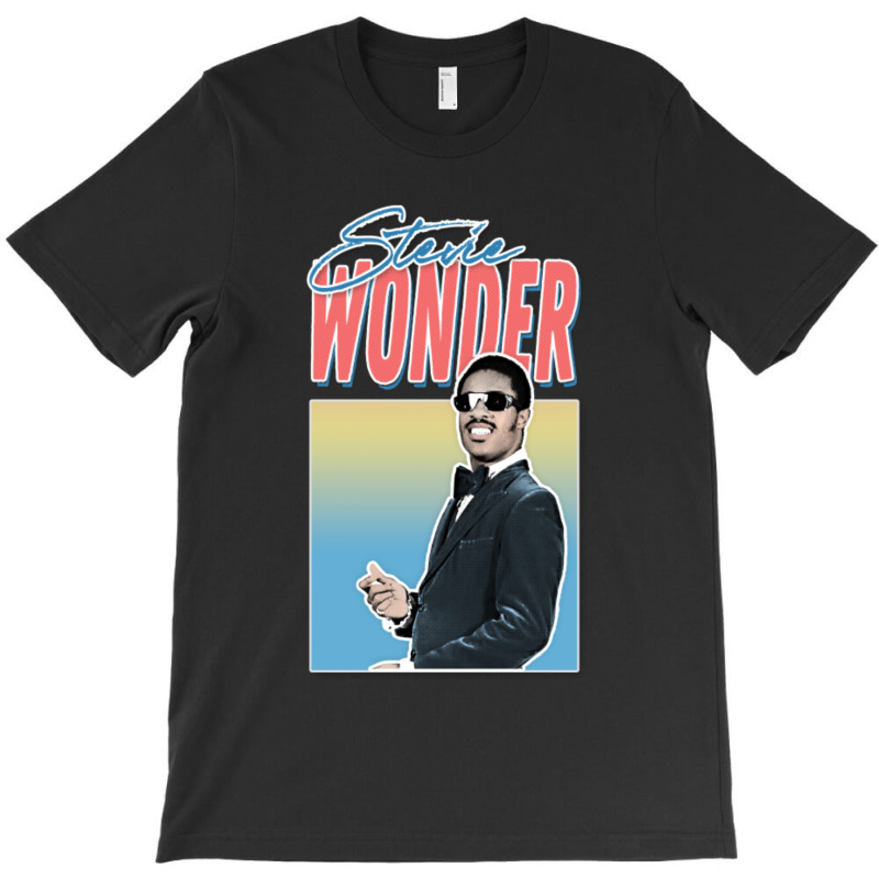 C:\users\dell\desktop\l2\chung 7\stevie Wonder Stevie Wonder _ Retro A T-shirt | Artistshot