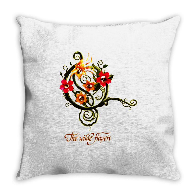 Opeth-wilde Flowers Throw Pillow | Artistshot