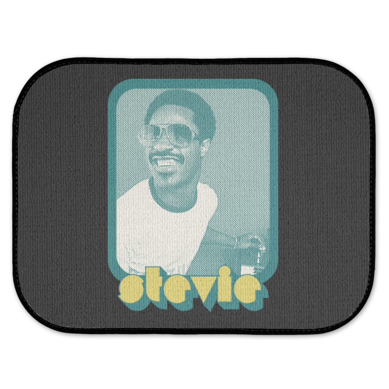 C:\users\dell\desktop\l2\chung 7\stevie Wonder Stevie Wonder ___ Retro Rear Car Mat | Artistshot