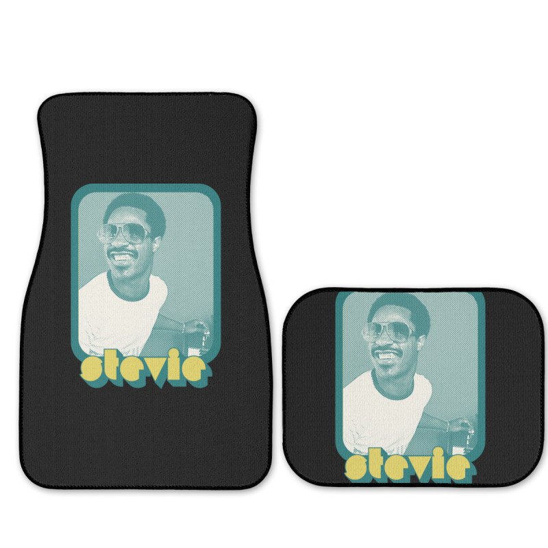 C:\users\dell\desktop\l2\chung 7\stevie Wonder Stevie Wonder ___ Retro Full Set Car Mats | Artistshot