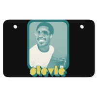 C:\users\dell\desktop\l2\chung 7\stevie Wonder Stevie Wonder ___ Retro Atv License Plate | Artistshot