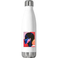 Beautiful Canvas Painting 24x36 Design Stainless Steel Water Bottle | Artistshot