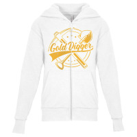 Golden Batch Crossing Pick Breast Pocket For Gold Digger T Shirt Youth Zipper Hoodie | Artistshot