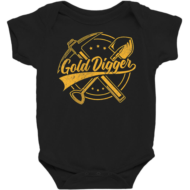 Golden Batch Crossing Pick Breast Pocket For Gold Digger T Shirt Baby Bodysuit by cm-arts | Artistshot