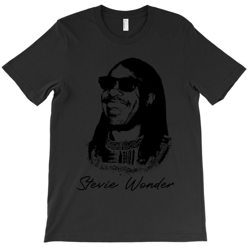 C:\users\dell\desktop\l2\chung 7\stevie Wonder Stevie Wonder Black Sun T-shirt | Artistshot