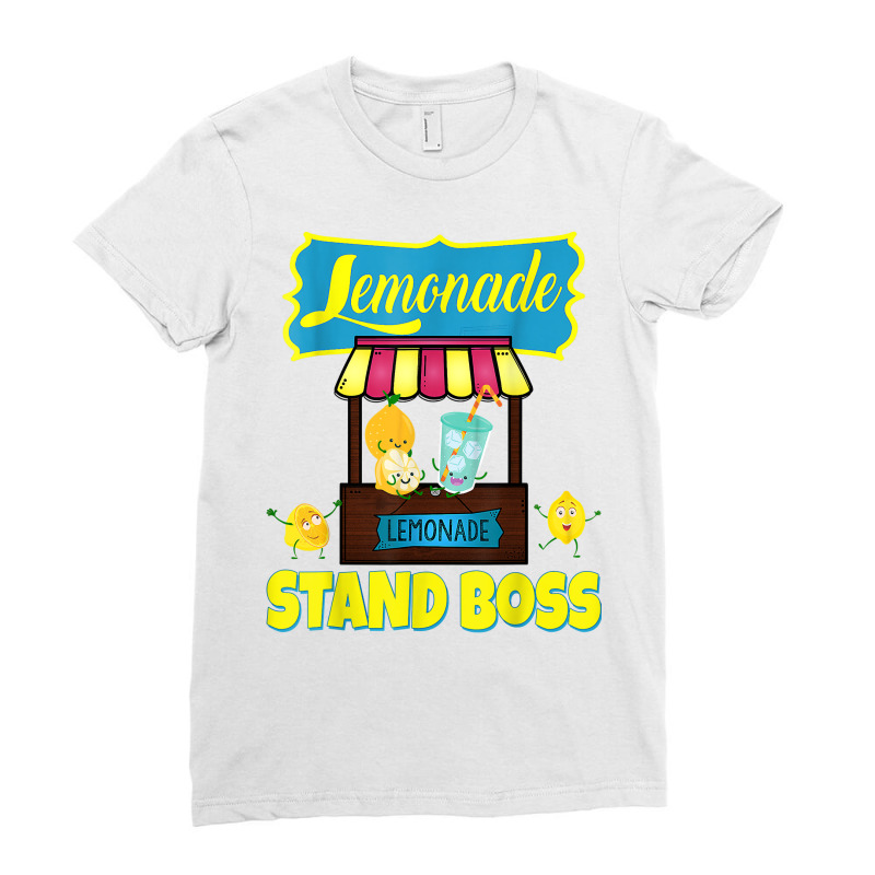 Funny Lemonade Crew Lemon Juice Ceo Lemonade Stand Boss T Shirt Ladies Fitted T-Shirt by cm-arts | Artistshot