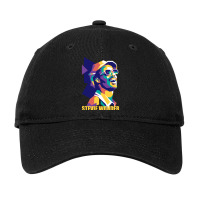 C:\users\dell\desktop\l2\chung 7\stevie Wonder Stevie Wonder Popart_.p Adjustable Cap | Artistshot