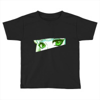 Anime Eyes (green) Toddler T-shirt | Artistshot