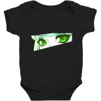 Anime Eyes (green) Baby Bodysuit | Artistshot