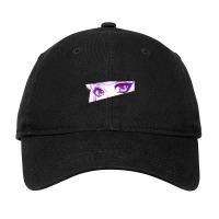 Anime Eyes (purple) Adjustable Cap | Artistshot