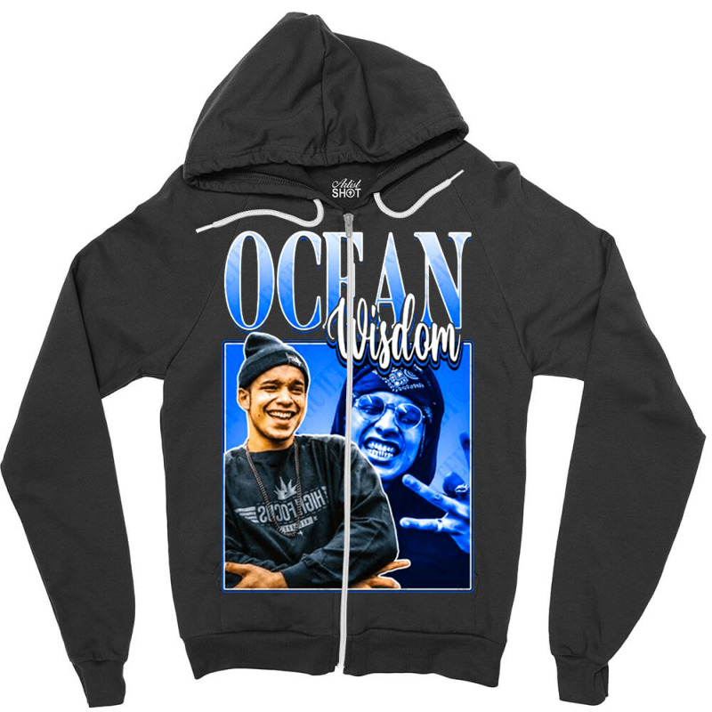 Ocean Wisdom, The Ocean Wisdom, Ocean Wisdoms, Ocean, Wisdom, Ocean Wi Zipper Hoodie by cm-arts | Artistshot