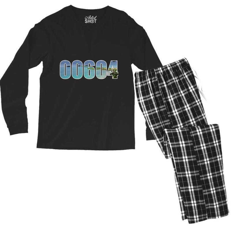 Aguadilla 00604 Zip Code Men's Long Sleeve Pajama Set | Artistshot