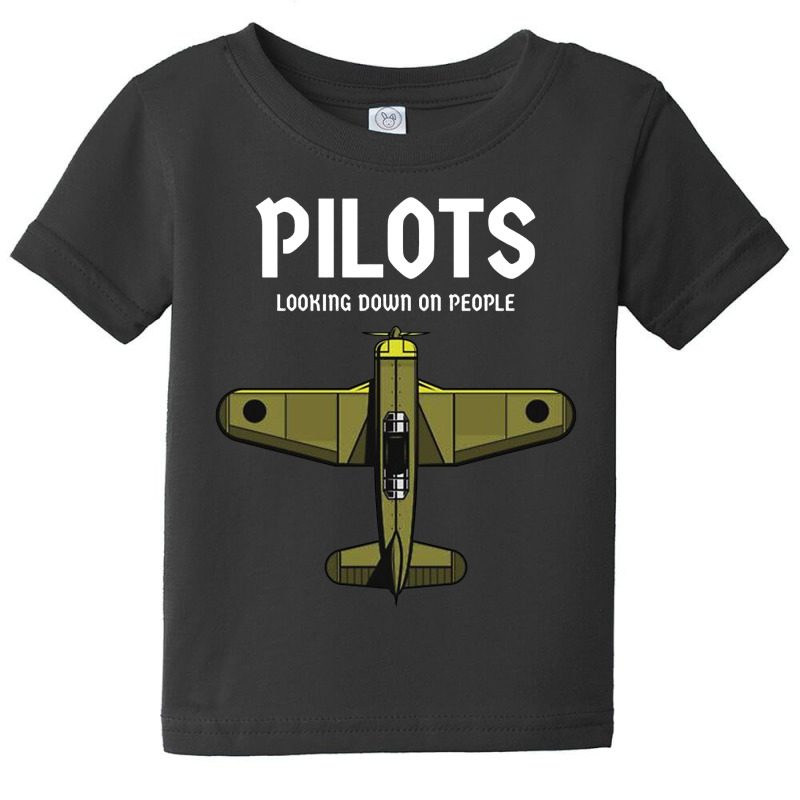 Pilots Looking Down On People Baby Tee by hani shop | Artistshot