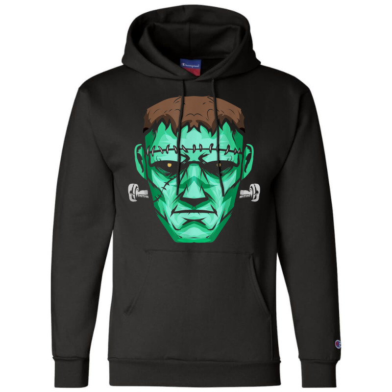 Green Frankenstein Monster Halloween T Shirt Champion Hoodie | Artistshot