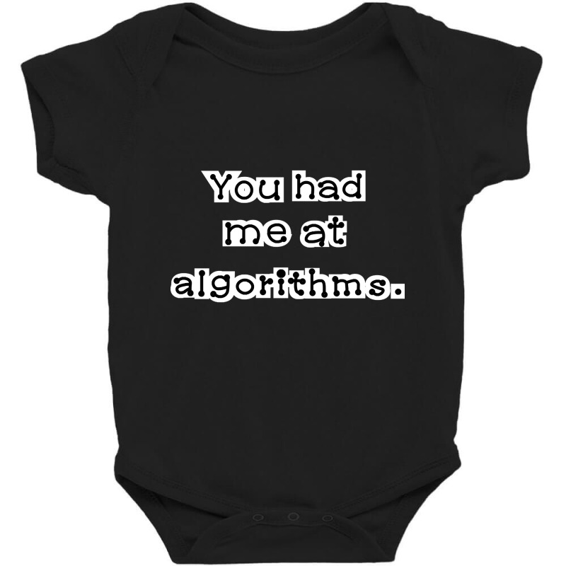 Algorithm Machine Learning Software Engineer Geek Funny Baby Bodysuit | Artistshot