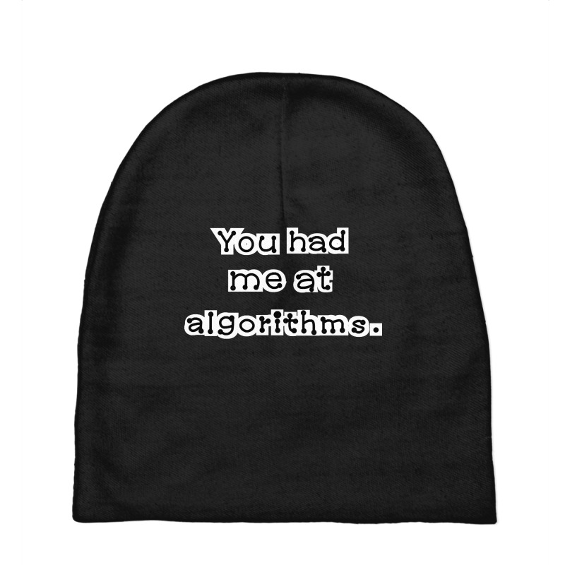 Algorithm Machine Learning Software Engineer Geek Funny Baby Beanies | Artistshot