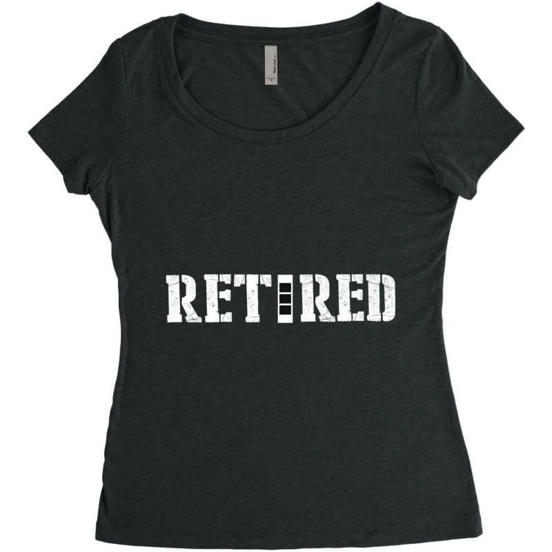 Chief Warrant Officer 3 Retired Premium T Shirt Women's Triblend Scoop T-shirt by cm-arts | Artistshot