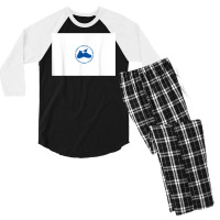 Private Sector Of The Americas Flag Men's 3/4 Sleeve Pajama Set | Artistshot