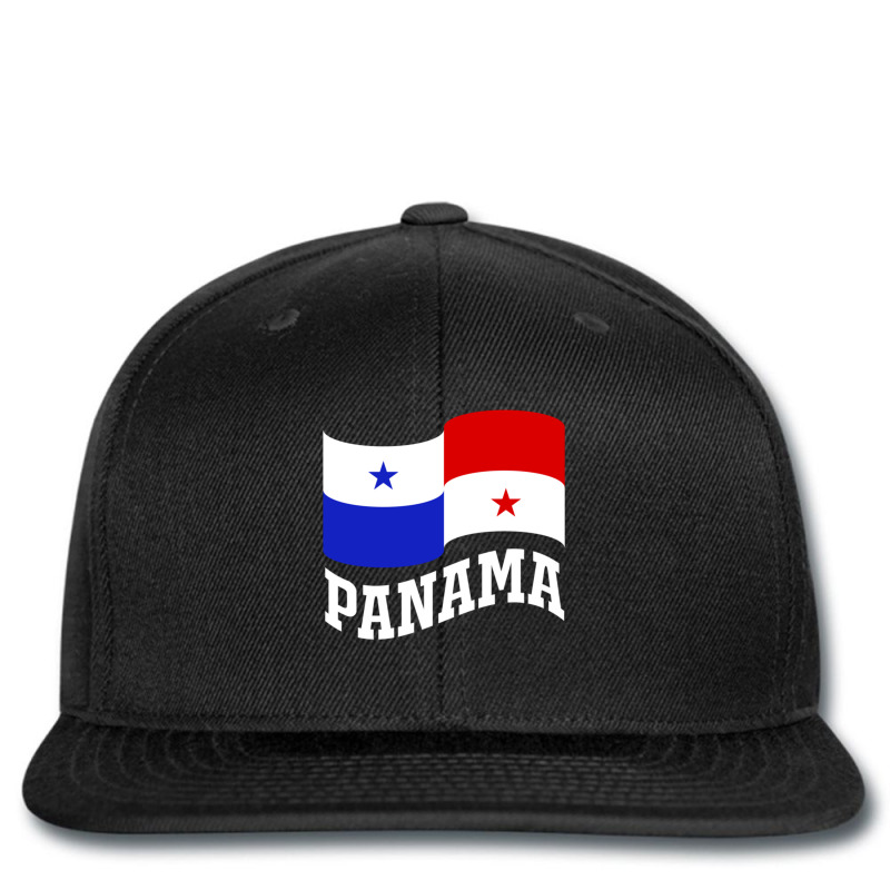 Panama Flag Design Pullover Hoodie Printed hat by cm-arts | Artistshot