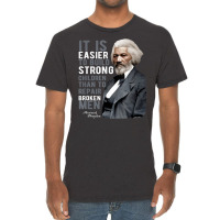 Douglass Quote Black History Month Vintage T-shirt | Artistshot