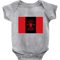 Falange Movement Flag Long Sleeve T Shirt Baby Bodysuit | Artistshot