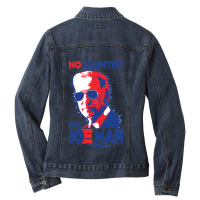 No Country For Job Biden Ladies Denim Jacket | Artistshot