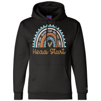 Head Start Rainbow Headstart Teacher First Day Of School T Shirt Champion Hoodie | Artistshot