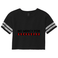 No Mercy For Pedophiles Saveourchildren Scorecard Crop Tee | Artistshot