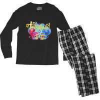 Kids Shimmer And Shine Twinsies Framed Portrait Men's Long Sleeve Pajama Set | Artistshot