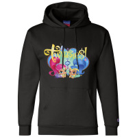 Kids Shimmer And Shine Twinsies Framed Portrait Champion Hoodie | Artistshot