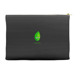 leaf me alone new Accessory Pouches | Artistshot