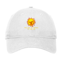 Womens The Sun Is Trying To Kill Me   Sarcastic Computer Nerd Joke V N Adjustable Cap | Artistshot