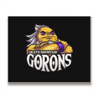 Death Mountain Goron_s Ocarina Of Time Metal Print Horizontal | Artistshot