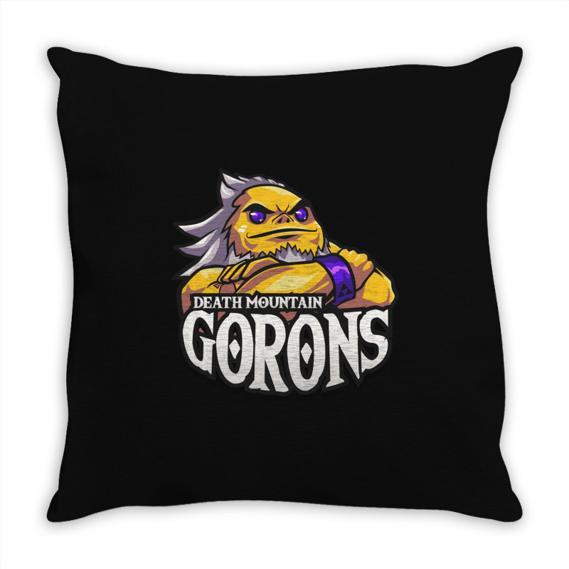 Death Mountain Goron_s Ocarina Of Time Throw Pillow | Artistshot