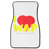 I (heart) W.a.p.   Song Parody   I Heart Pancakes & Waffles T Shirt Front Car Mat | Artistshot