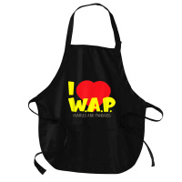 I (heart) W.a.p.   Song Parody   I Heart Pancakes & Waffles T Shirt Medium-length Apron | Artistshot