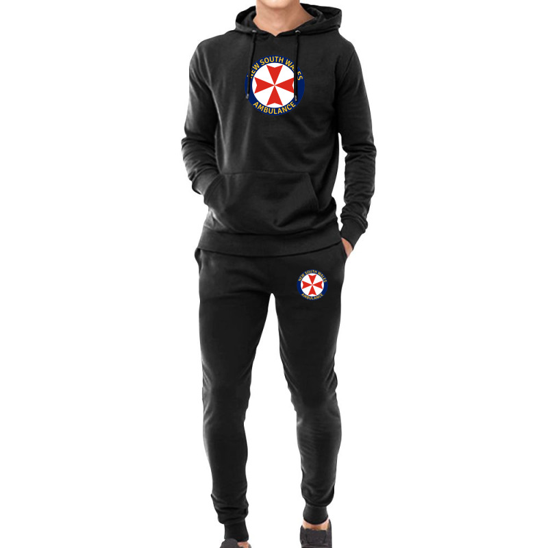 New South Wales Nsw Ambulance Service Hoodie & Jogger Set | Artistshot