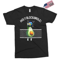 Holy Blockamole Volleyball Shirt Player Blocker Avocado T Shirt Exclusive T-shirt | Artistshot