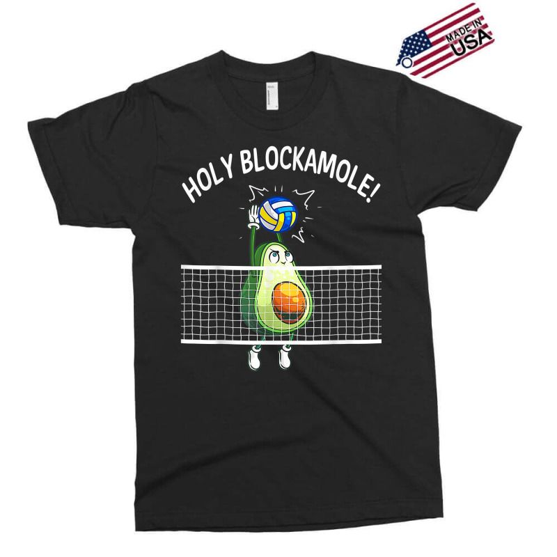 Holy Blockamole Volleyball Shirt Player Blocker Avocado T Shirt Exclusive T-shirt by cm-arts | Artistshot